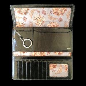 HOBO black leather wallet
